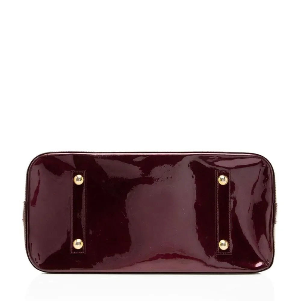 Louis Vuitton Monogram Vernis Alma GM Satchel